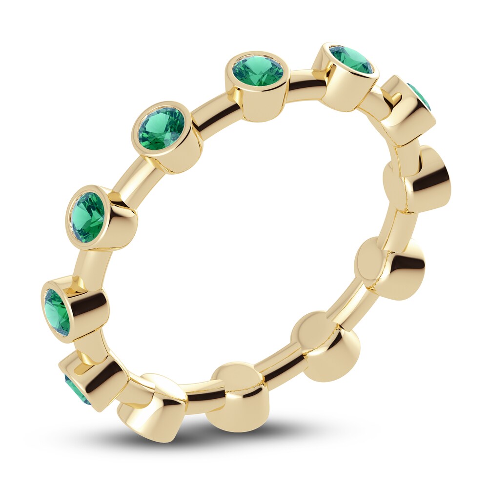 Juliette Maison Natural Emerald 10K Yellow Gold EhIjxYyp Juliette Maison Natural Emerald 10K Yellow Gold EhIjxYyp