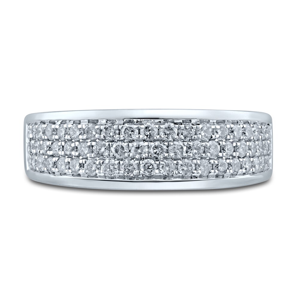 Men\'s Diamond Wedding Band 1 ct tw Round 10K White Gold Etc2XT7f Men\'s Diamond Wedding Band 1 ct tw Round 10K White Gold Etc2XT7f