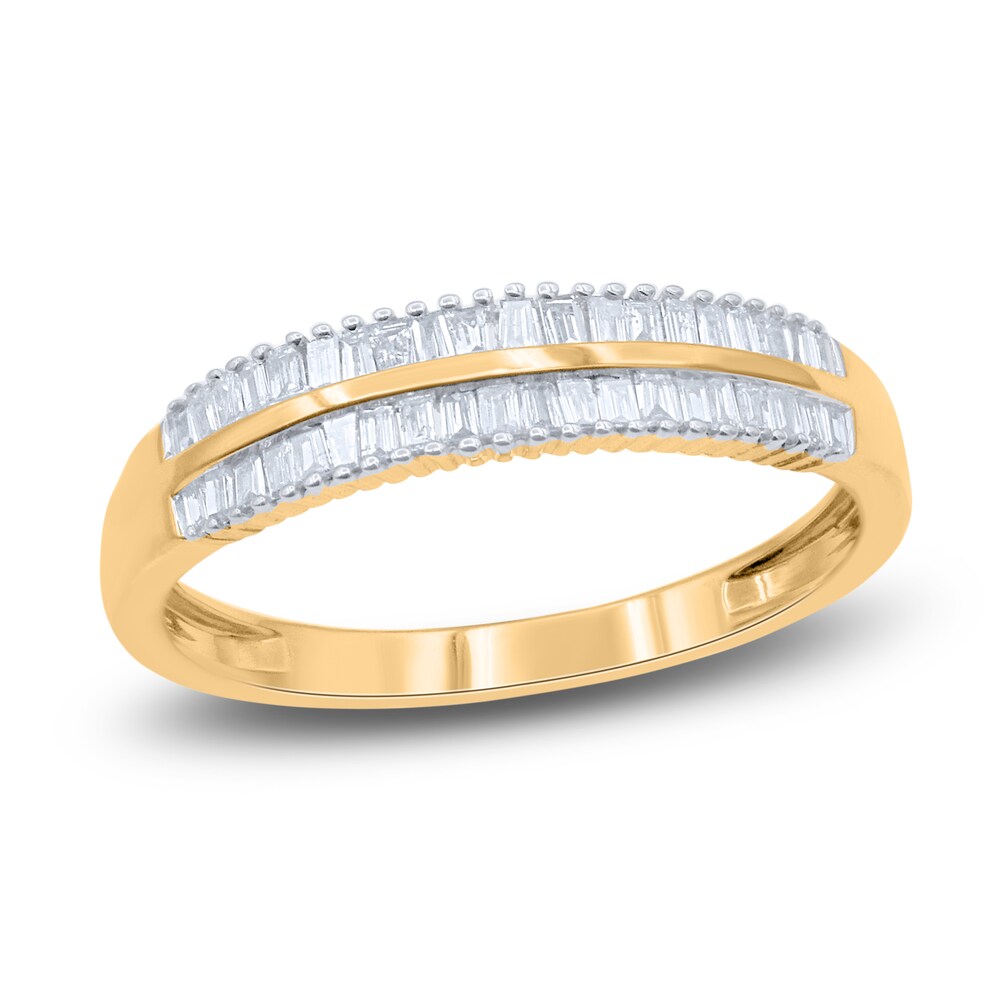 Diamond Anniversary Band 1/3 ct tw Baguette 14K Yellow Gold EtlmFY8o Diamond Anniversary Band 1/3 ct tw Baguette 14K Yellow Gold EtlmFY8o