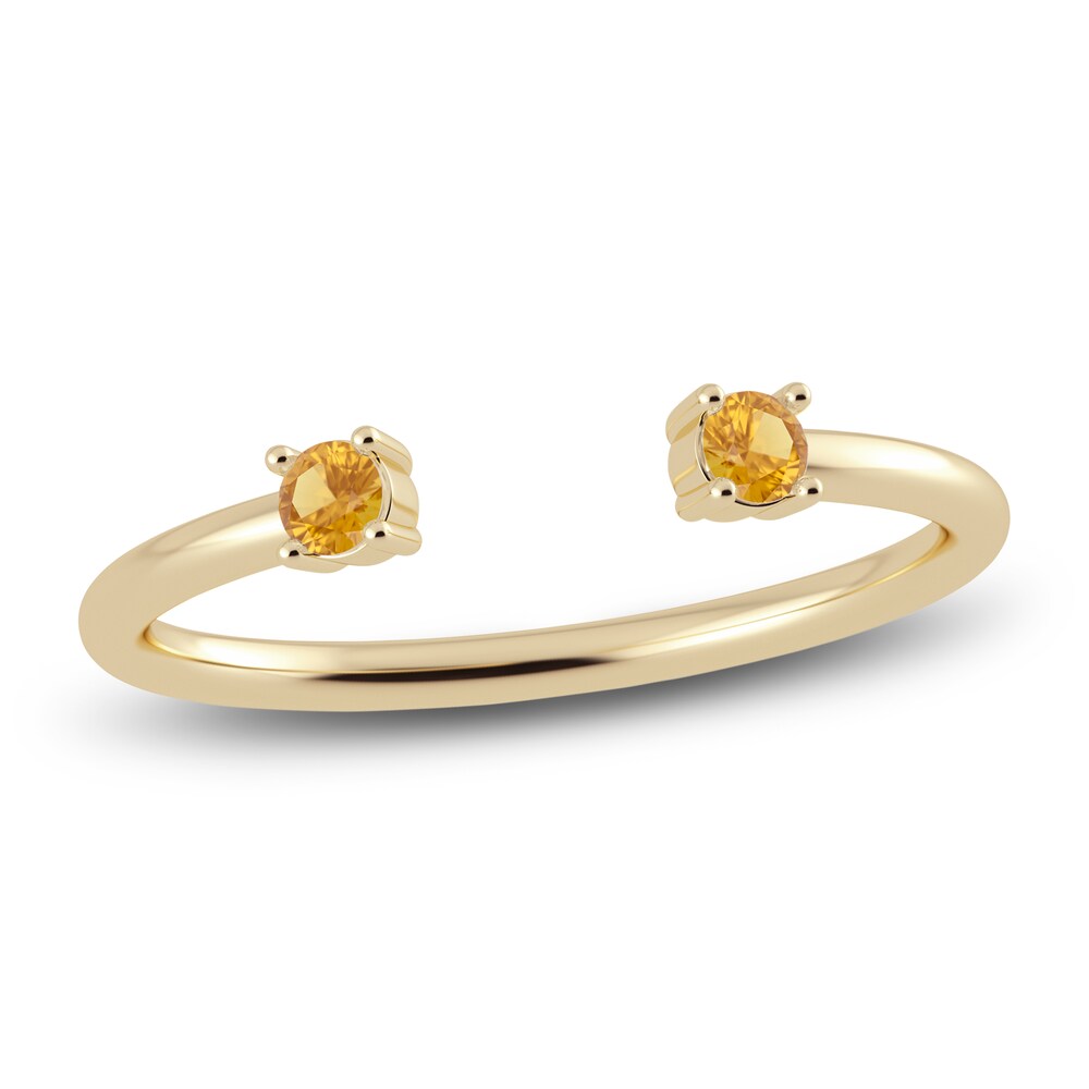Juliette Maison Natural Citrine Cuff Ring 10K Yellow Gold FG3ViQO2 Juliette Maison Natural Citrine Cuff Ring 10K Yellow Gold FG3ViQO2