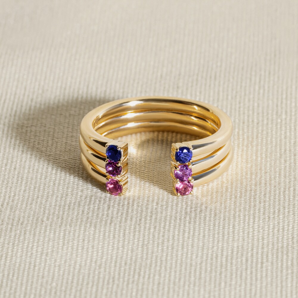 Juliette Maison Natural Citrine Cuff Ring 10K Yellow Gold FG3ViQO2 Juliette Maison Natural Citrine Cuff Ring 10K Yellow Gold FG3ViQO2