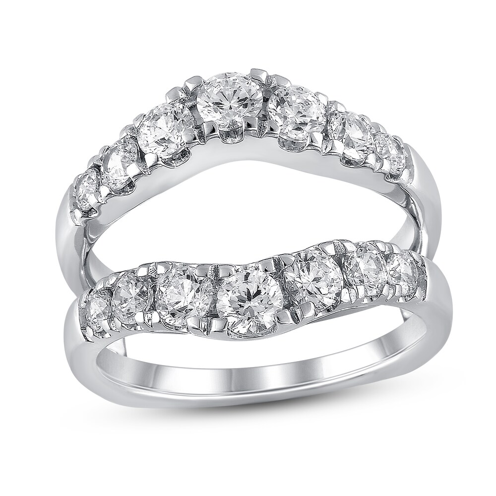 Hearts Desire Diamond Insert Ring 1 1/2 ct tw ideal-cut 18K White Gold FHUCtKll Hearts Desire Diamond Insert Ring 1 1/2 ct tw ideal-cut 18K White Gold FHUCtKll