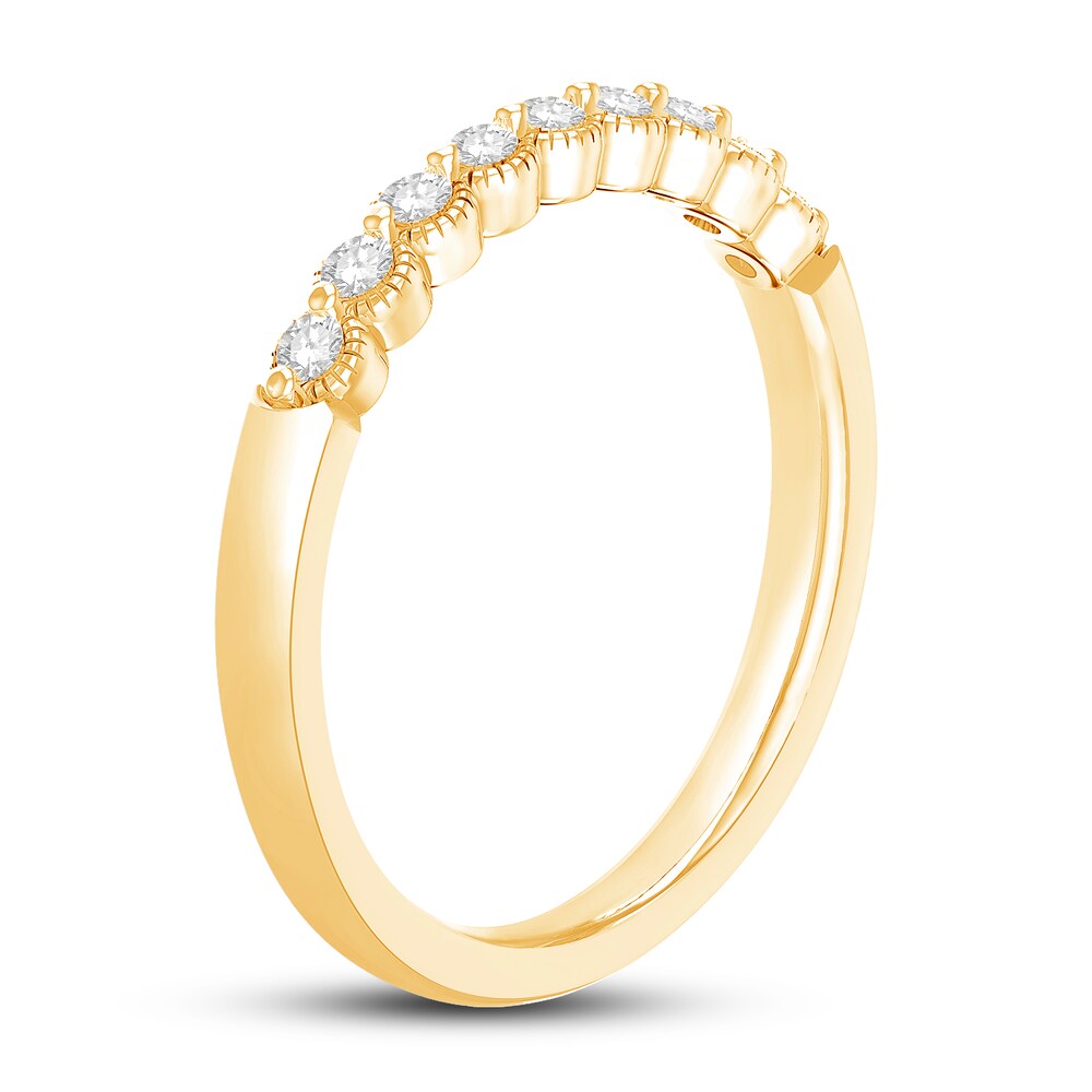 Diamond Anniversary Ring 1/5 ct tw Round 14K Yellow Gold Fc8aD9Kx Diamond Anniversary Ring 1/5 ct tw Round 14K Yellow Gold Fc8aD9Kx