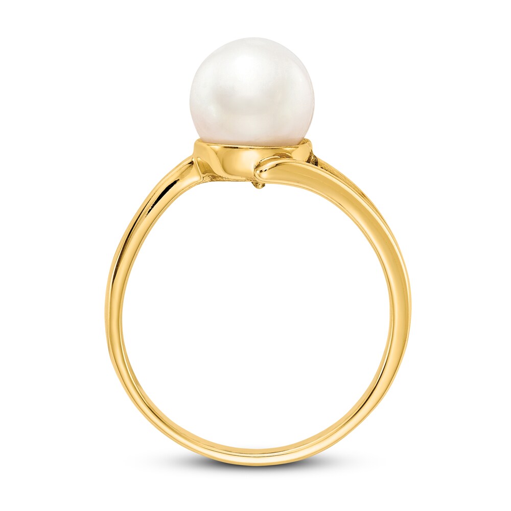 Cultured Freshwater Pearl Ring 14K Yellow Gold Fhj9Z1Tg Cultured Freshwater Pearl Ring 14K Yellow Gold Fhj9Z1Tg