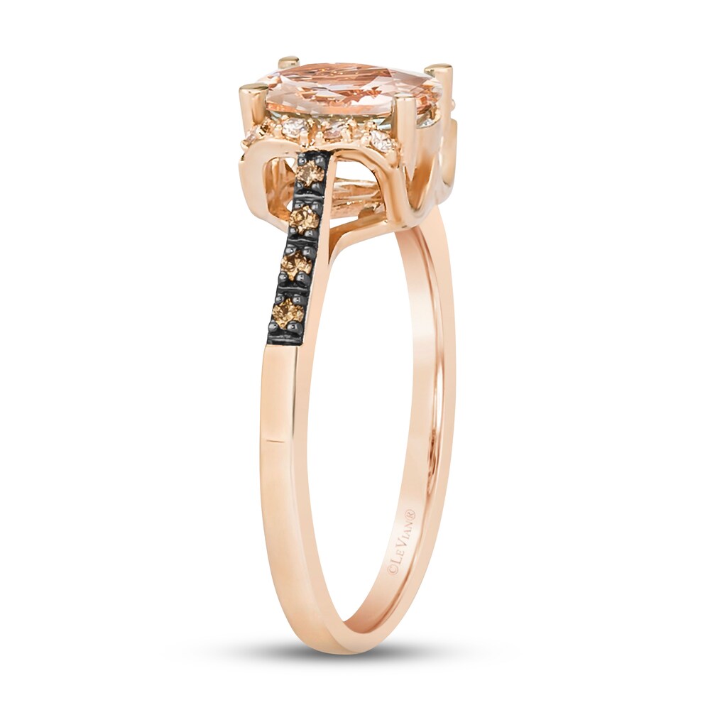 Le Vian Natural Morganite Ring 1/10 ct tw Diamonds 14K Strawberry Gold Fk6sIHFb Le Vian Natural Morganite Ring 1/10 ct tw Diamonds 14K Strawberry Gold Fk6sIHFb