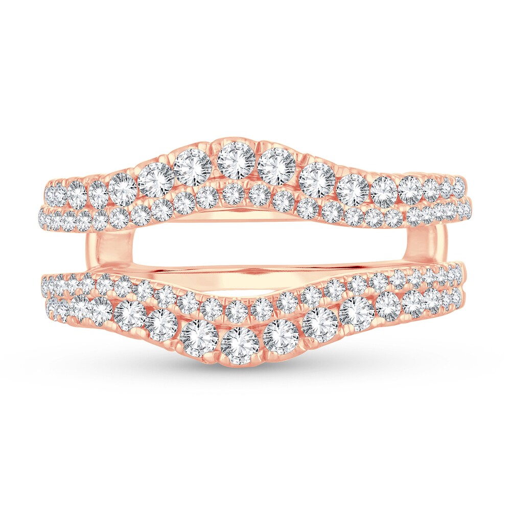 Diamond Enhancer Ring 3/4 ct tw Round 14K Rose Gold FqcDj0bq Diamond Enhancer Ring 3/4 ct tw Round 14K Rose Gold FqcDj0bq
