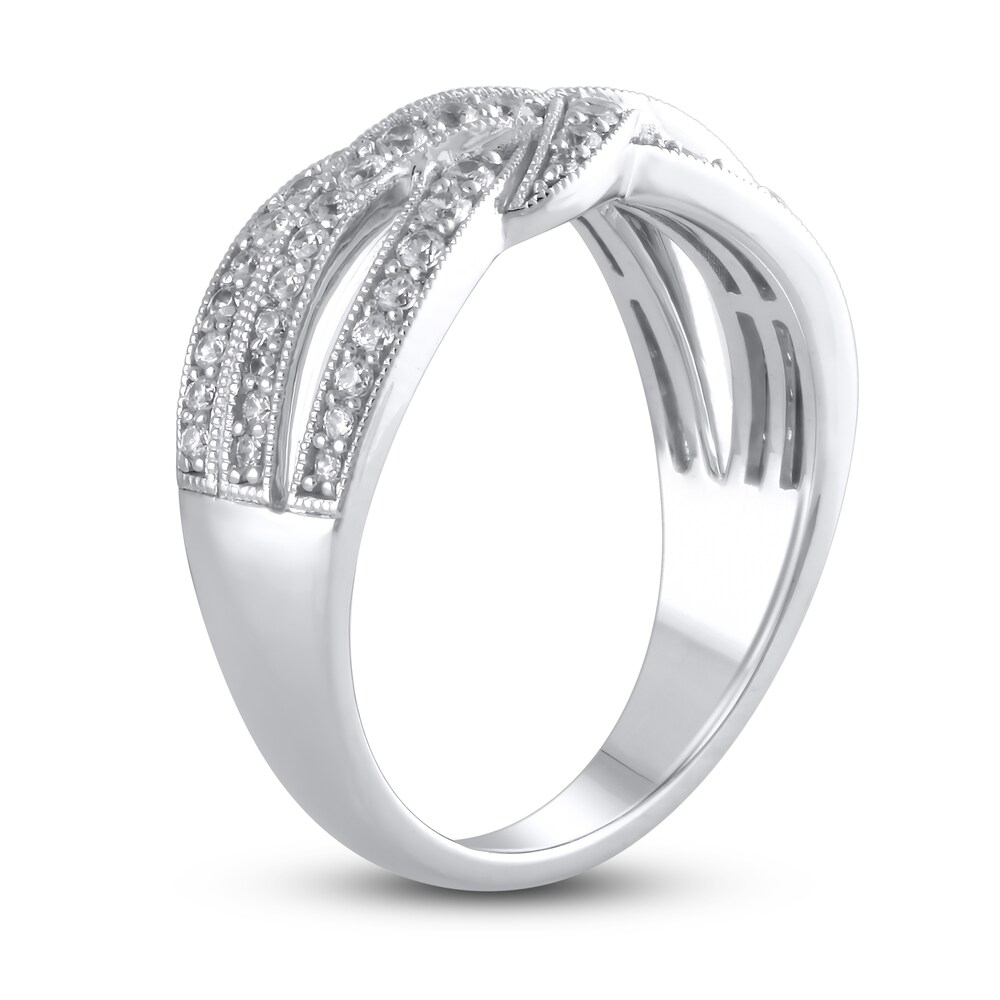 Diamond Anniversary Ring 1/2 ct tw Round 14K White Gold G4IESfO7 Diamond Anniversary Ring 1/2 ct tw Round 14K White Gold G4IESfO7