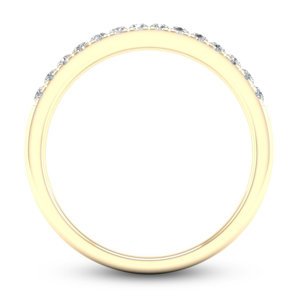 Diamond Wedding Band 1/4 ct tw Round 14K Yellow Gold GBFmMtj5 Diamond Wedding Band 1/4 ct tw Round 14K Yellow Gold GBFmMtj5