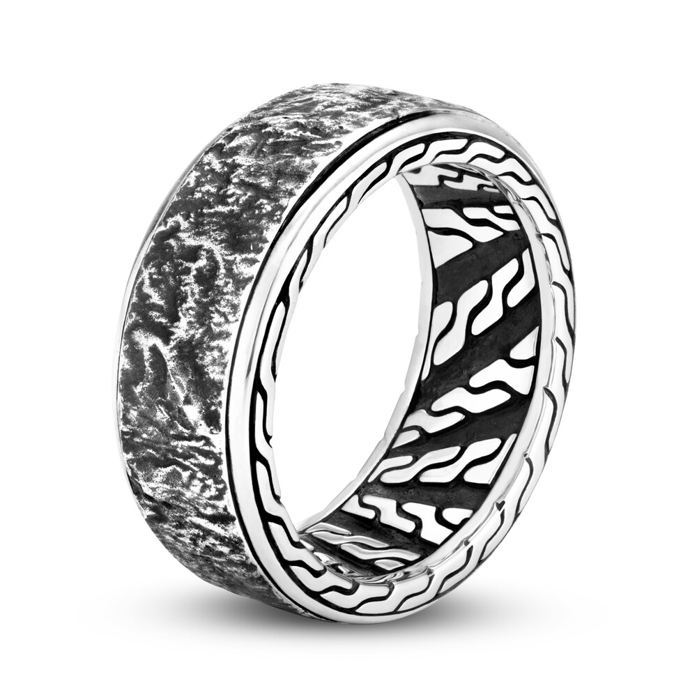 John Hardy Men\'s Classic Ring Sterling Silver GQ2Dxona John Hardy Men\'s Classic Ring Sterling Silver GQ2Dxona