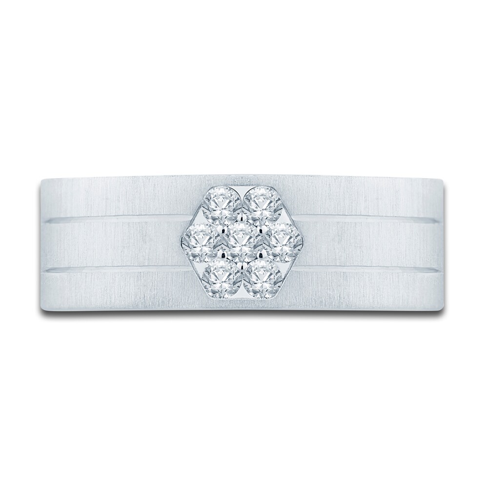 Men\'s Diamond Wedding Band 1/3 ct tw Round 14K White Gold GfHq6gyt Men\'s Diamond Wedding Band 1/3 ct tw Round 14K White Gold GfHq6gyt