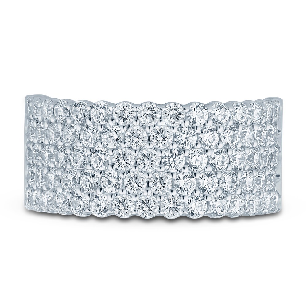 Lab-Created Diamond Anniversary Band 2 ct tw Round 14K White Gold Gk9cCYjx Lab-Created Diamond Anniversary Band 2 ct tw Round 14K White Gold Gk9cCYjx