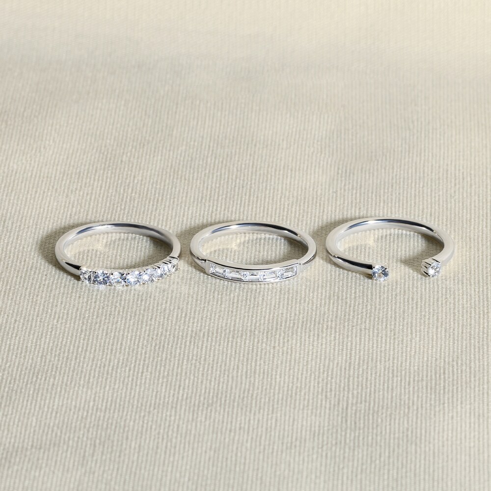 Juliette Maison Natural Citrine Half Eternity Ring 10K Yellow Gold Gkcjiqwn