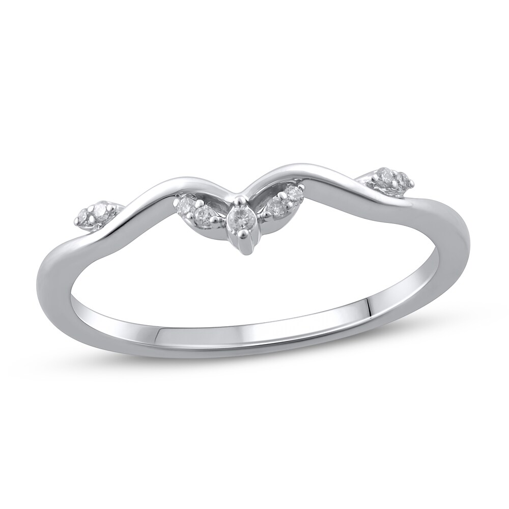 Contour Ring Diamond Accents 14K White Gold GmOnJikV Contour Ring Diamond Accents 14K White Gold GmOnJikV