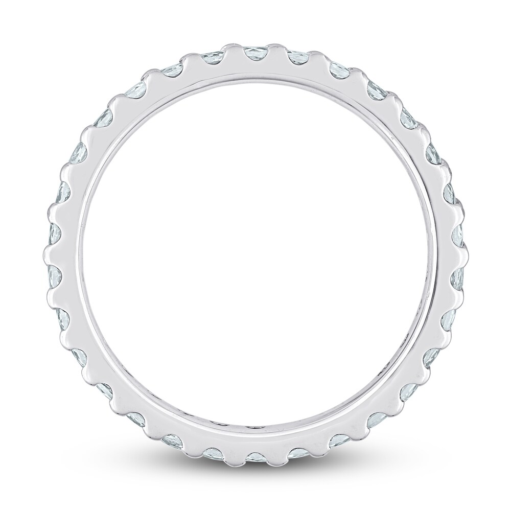 Natural Aquamarine Eternity Ring 10K White Gold H7MUkGkX Natural Aquamarine Eternity Ring 10K White Gold H7MUkGkX