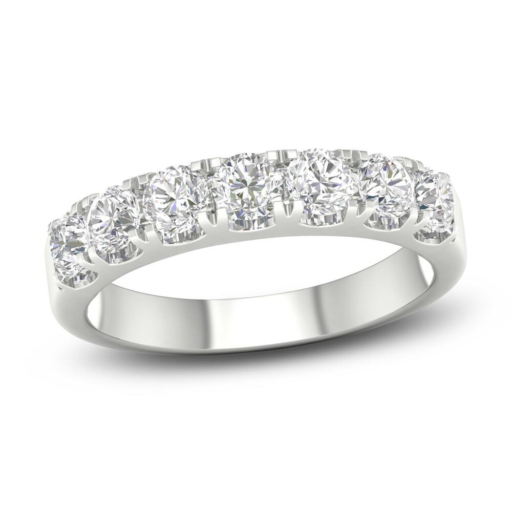 Diamond Anniversary Band 1 ct tw Round Platinum H7WiKEAv Diamond Anniversary Band 1 ct tw Round Platinum H7WiKEAv