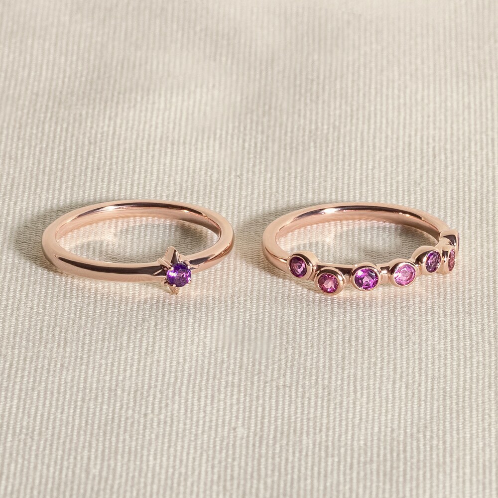 Juliette Maison Natural Peridot & Natural Blue Sapphire Ring 10K Yellow Gold H7khHGte