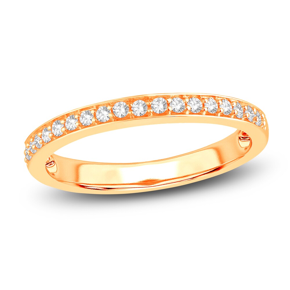 Diamond Wedding Band 1/5 ct tw Round 14K Yellow Gold HF5yDMu4 Diamond Wedding Band 1/5 ct tw Round 14K Yellow Gold HF5yDMu4