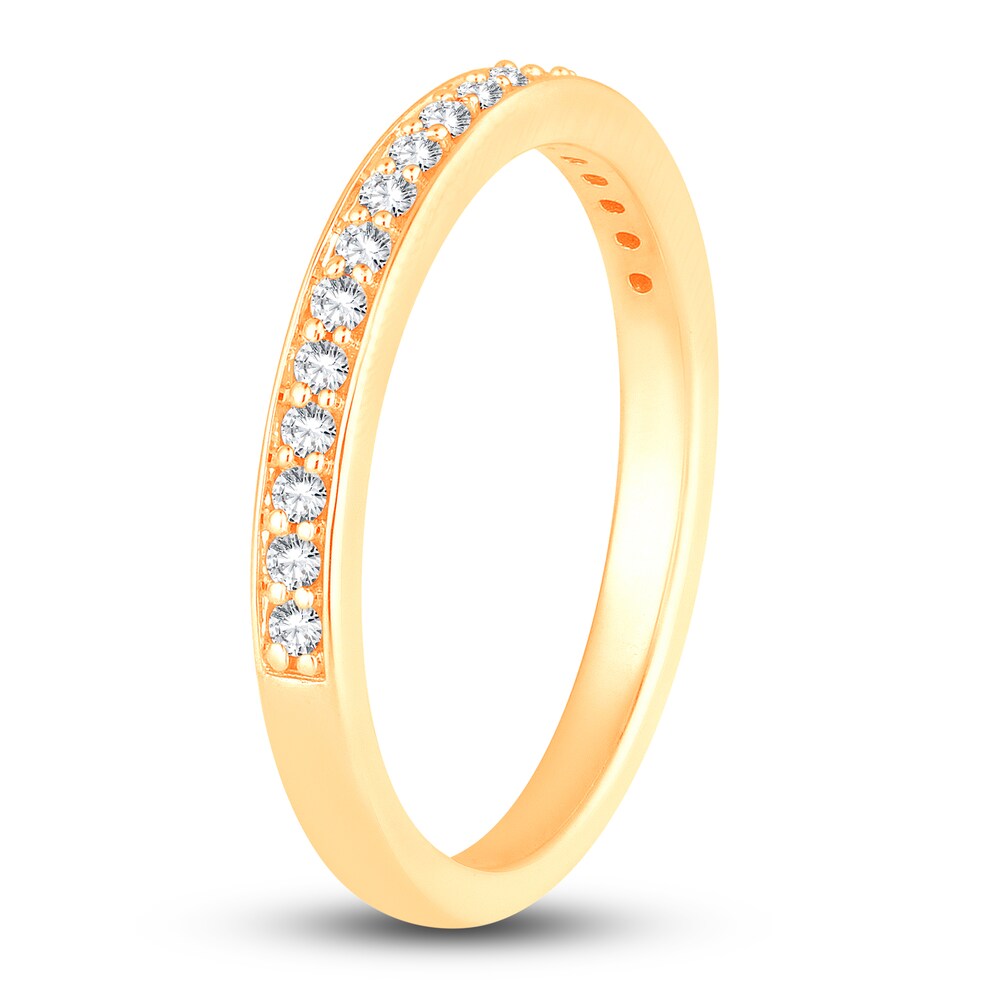 Diamond Wedding Band 1/5 ct tw Round 14K Yellow Gold HF5yDMu4 Diamond Wedding Band 1/5 ct tw Round 14K Yellow Gold HF5yDMu4