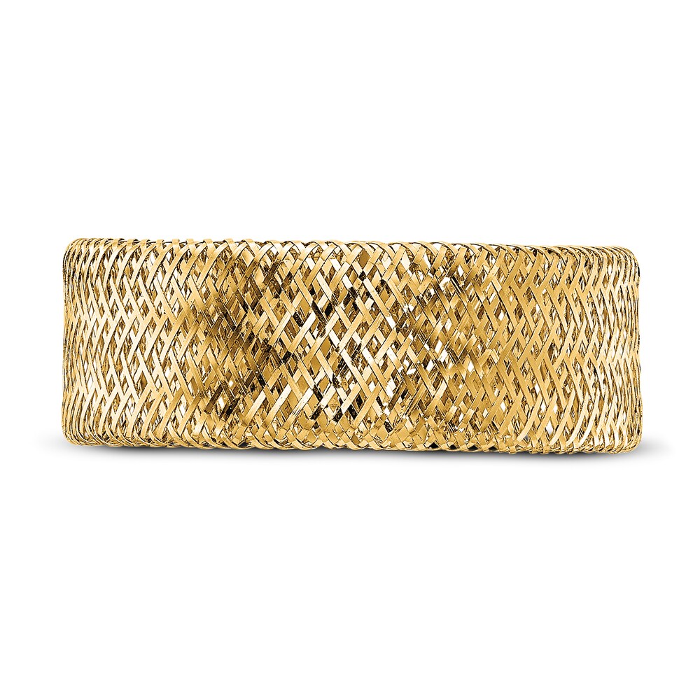 Polished Stretch Ring 14K Yellow Gold HVAhffOr Polished Stretch Ring 14K Yellow Gold HVAhffOr