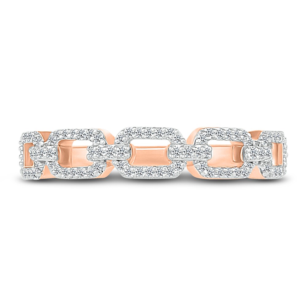Diamond Anniversary Band 1/5 ct tw Round 14K Rose Gold HVgaxr3d