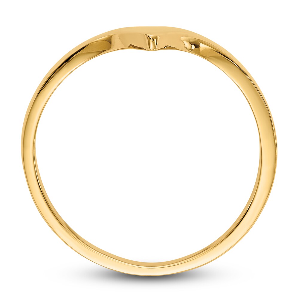 High-Polish Chevron Ring 14K Yellow Gold HY7cZWHP High-Polish Chevron Ring 14K Yellow Gold HY7cZWHP