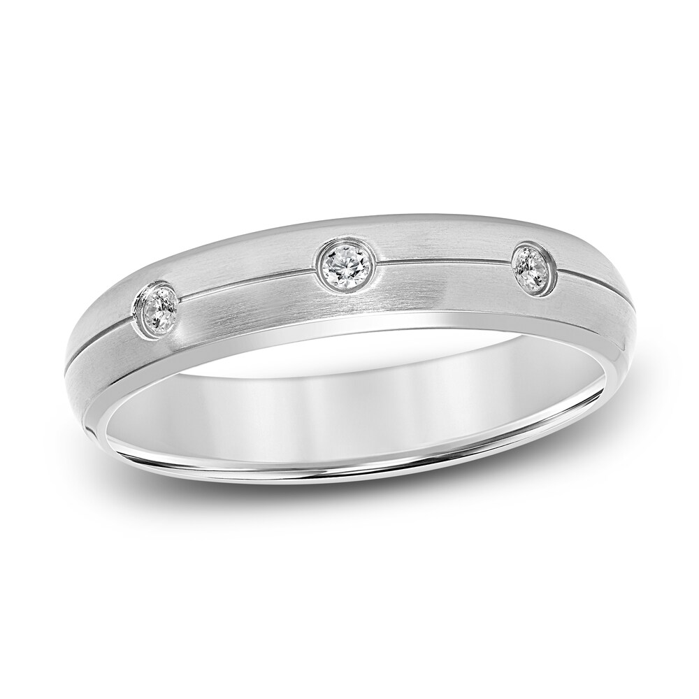 Diamond Wedding Band 1/10 ct tw Round Titanium Hcyeydgg Diamond Wedding Band 1/10 ct tw Round Titanium Hcyeydgg