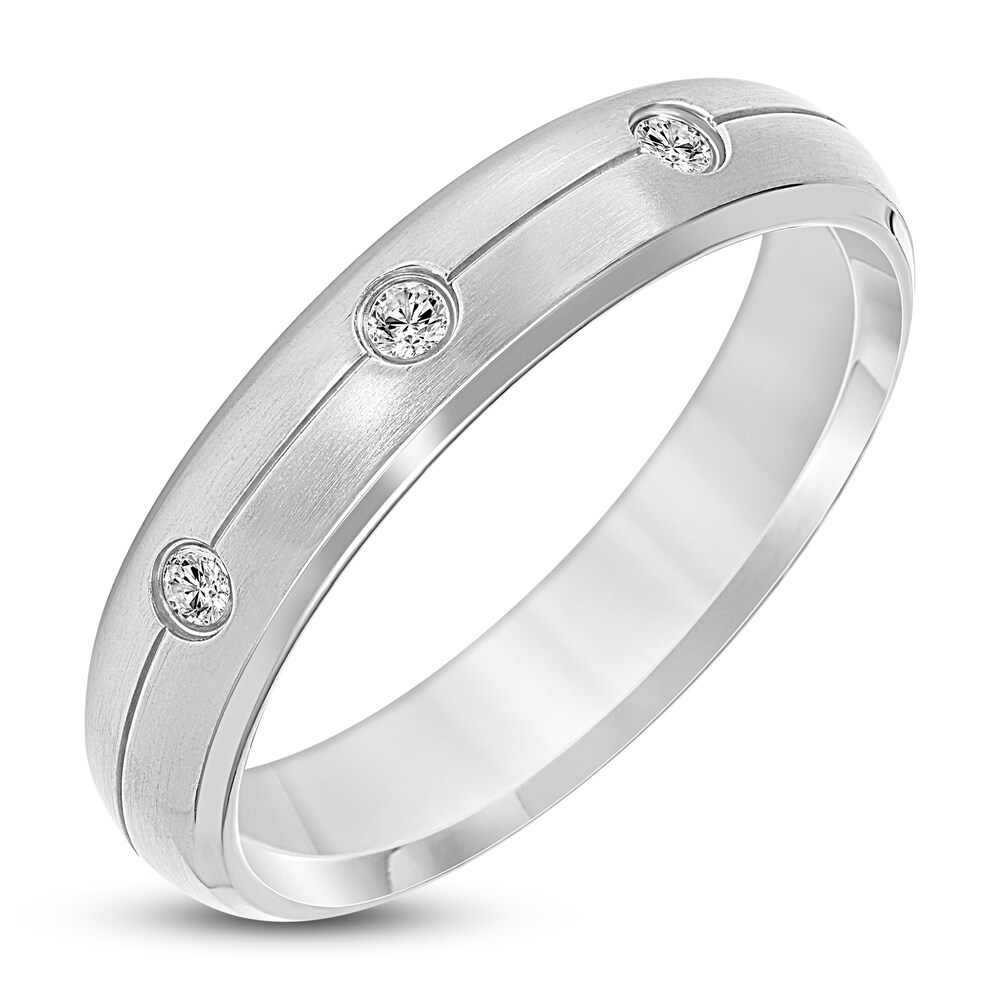 Diamond Wedding Band 1/10 ct tw Round Titanium Hcyeydgg Diamond Wedding Band 1/10 ct tw Round Titanium Hcyeydgg