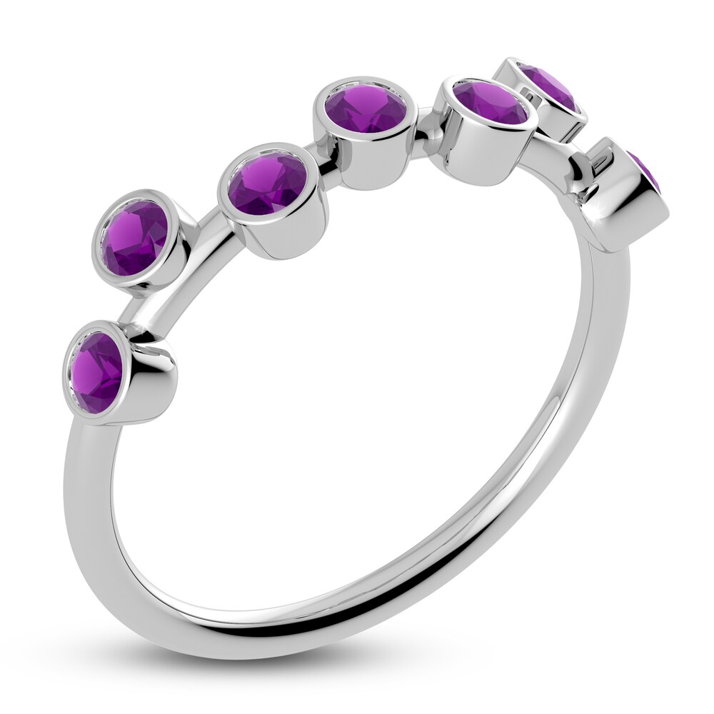 Juliette Maison Natural Amethyst Ring 10K White Gold HkrUKNB4 Juliette Maison Natural Amethyst Ring 10K White Gold HkrUKNB4