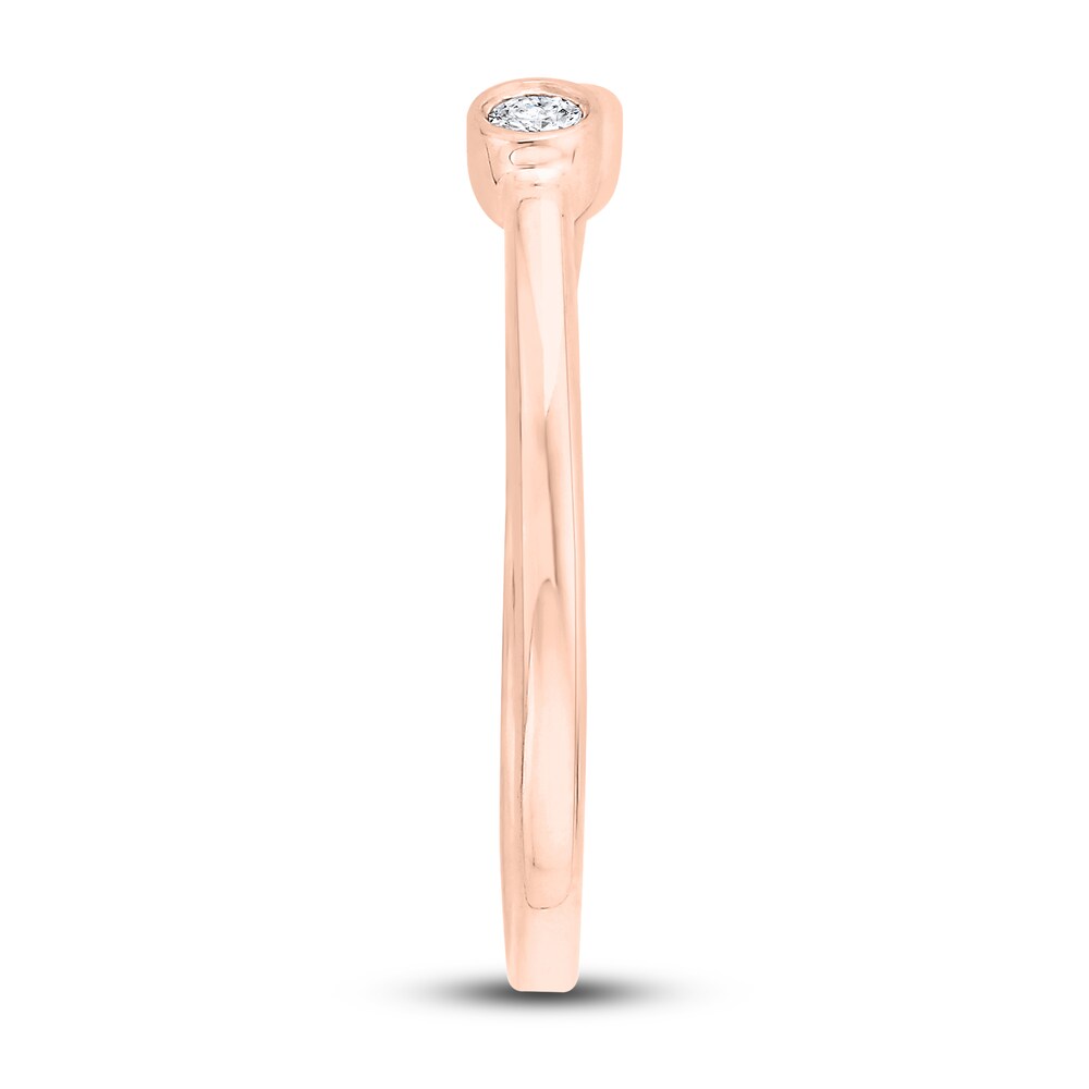 Diamond Ring 1/15 ct tw Round 10K Rose Gold Hnv9zz0d Diamond Ring 1/15 ct tw Round 10K Rose Gold Hnv9zz0d