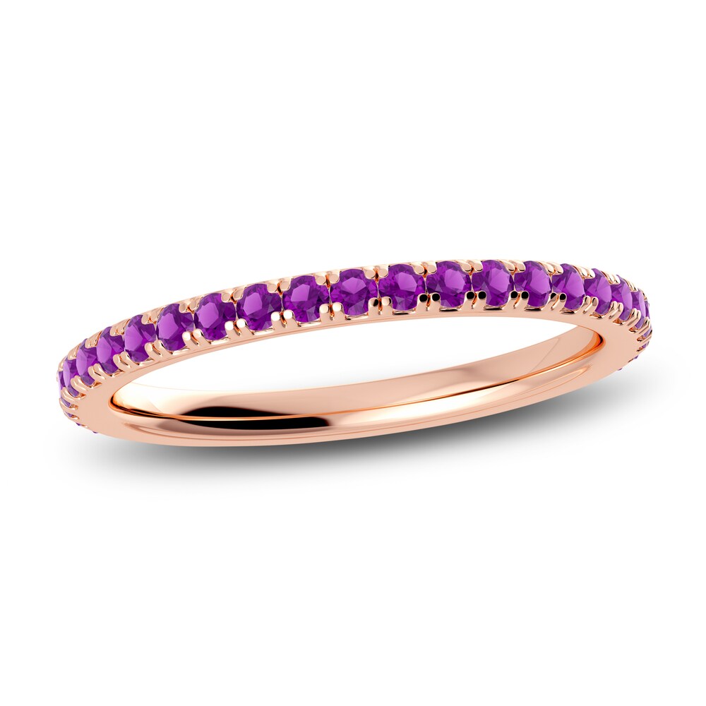 Juliette Maison Natural Amethyst Eternity Ring 10K Rose Gold Hr8jKsxO Juliette Maison Natural Amethyst Eternity Ring 10K Rose Gold Hr8jKsxO