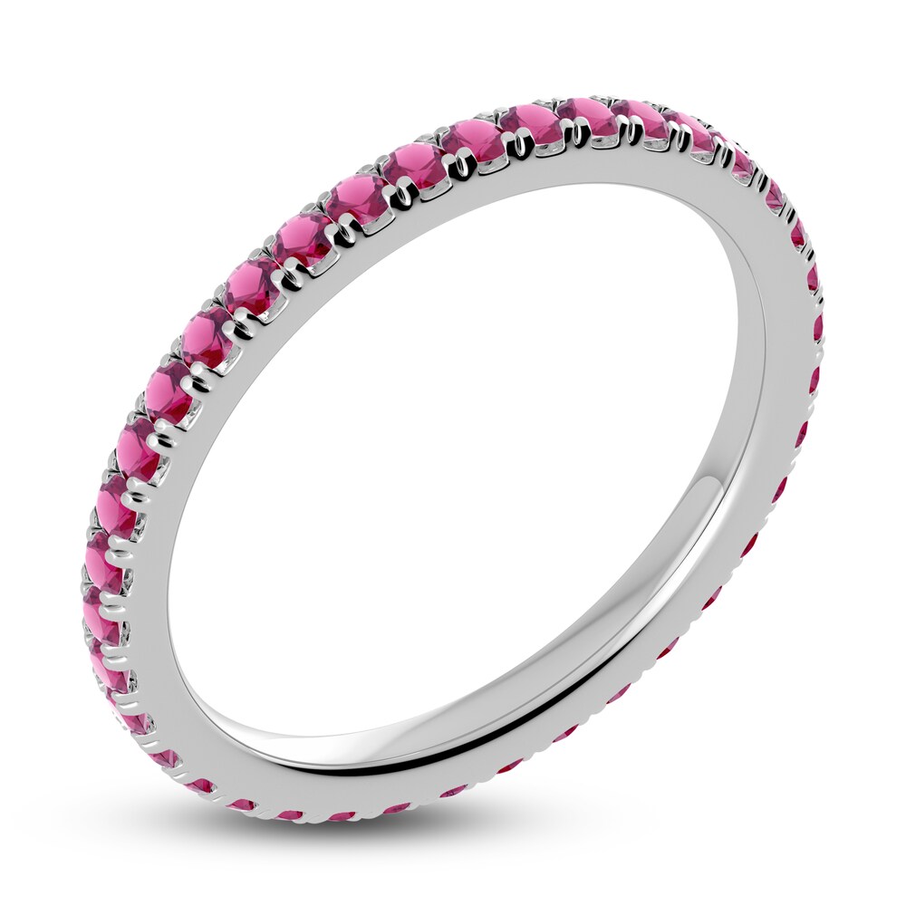 Juliette Maison Natural Rhodalite Garnet Eternity Ring 10K White Gold HrhhXF7s Juliette Maison Natural Rhodalite Garnet Eternity Ring 10K White Gold HrhhXF7s