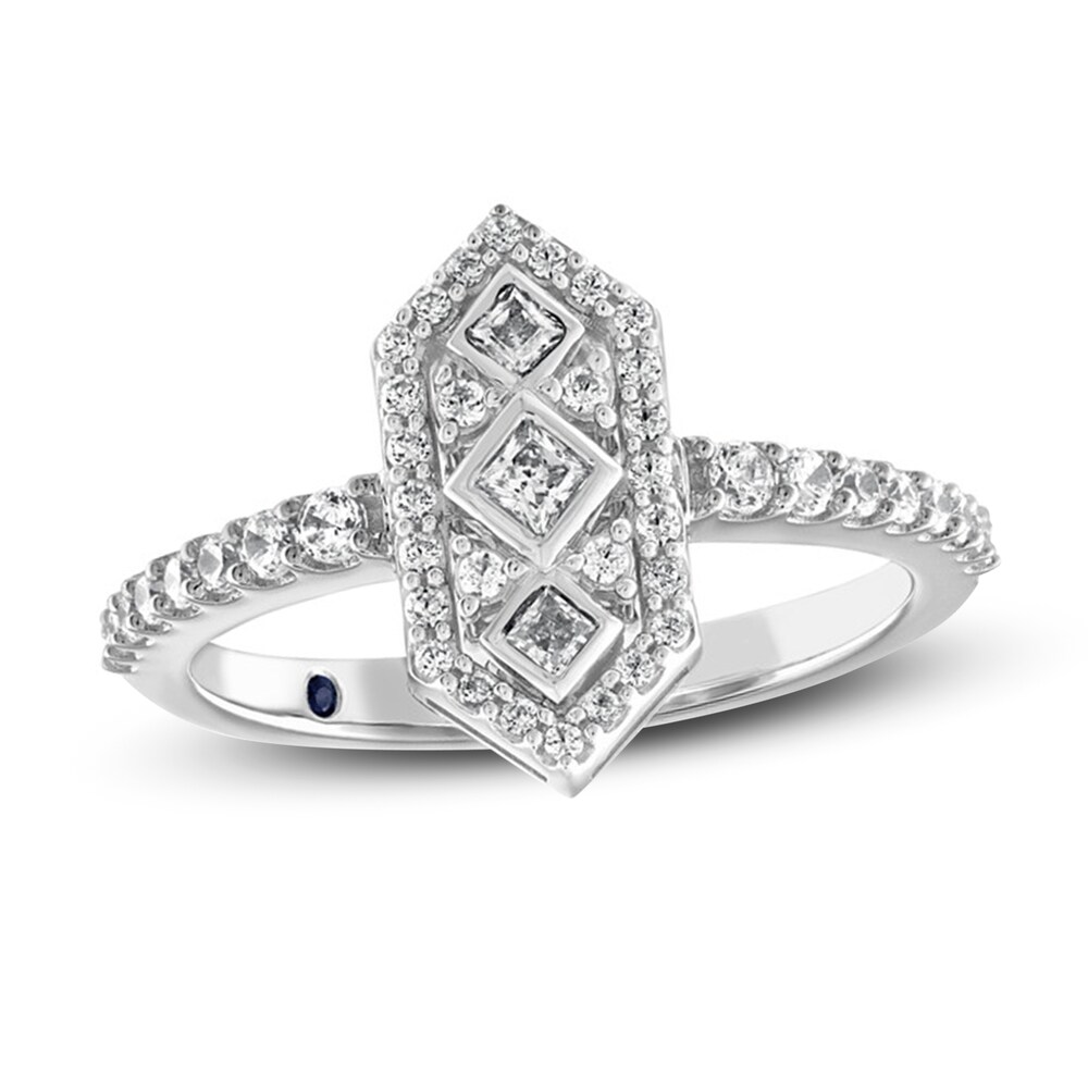 Vera Wang WISH Diamond Ring 3/8 ct tw Round 10K White Gold I0ij5J9j Vera Wang WISH Diamond Ring 3/8 ct tw Round 10K White Gold I0ij5J9j