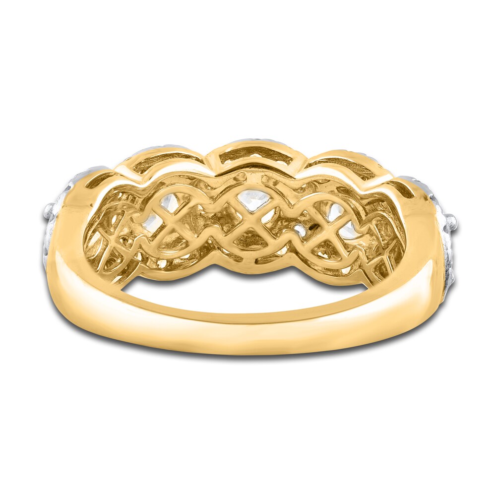 Diamond Anniversary Band 2 ct tw Round 14K Yellow Gold I3bgPp8y