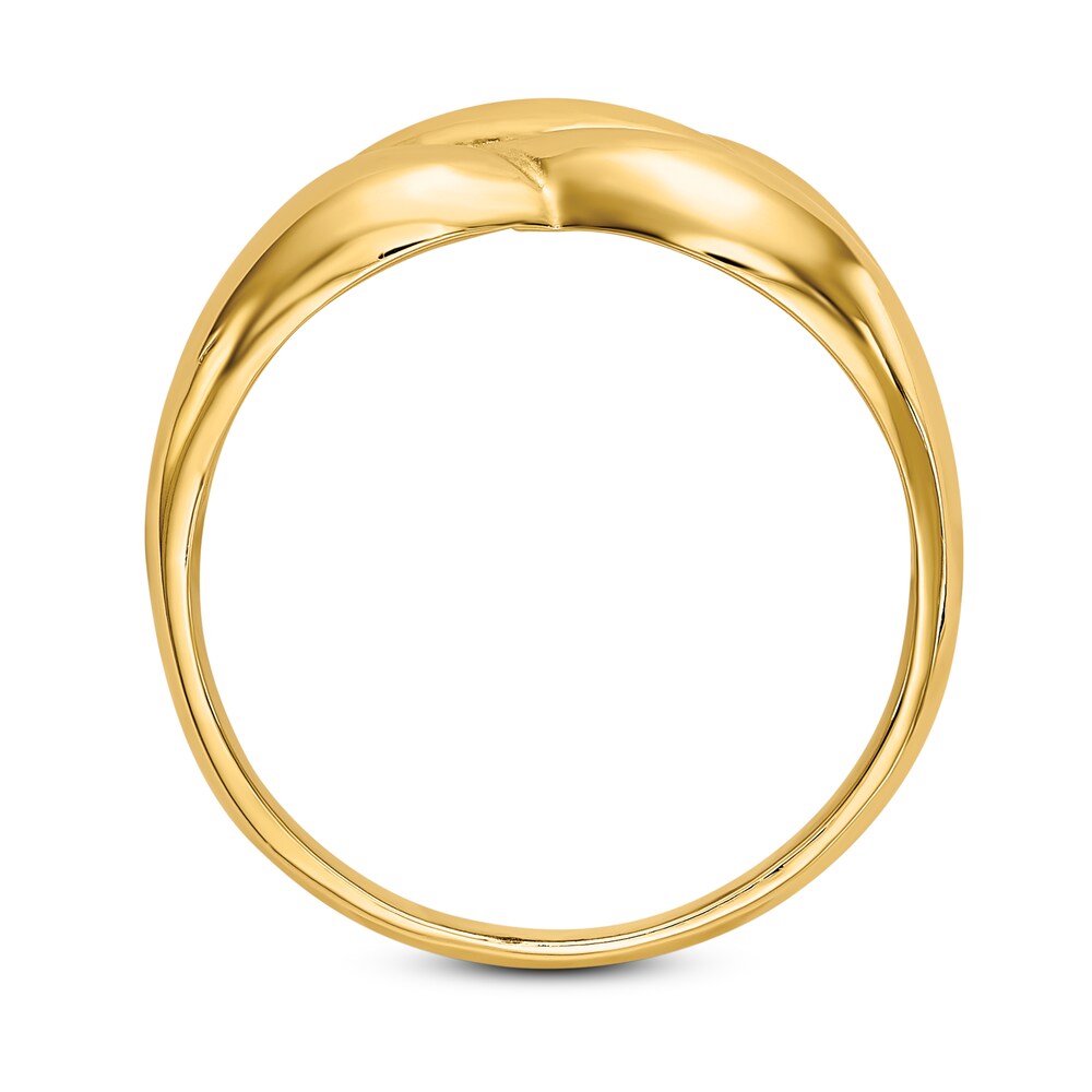 Polished Ring 14K Yellow Gold Idl6kIdd