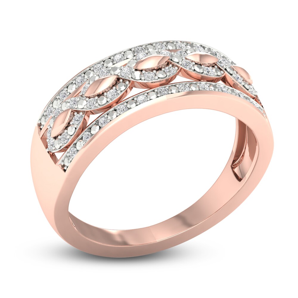 Diamond Wedding Band 1/8 ct tw Round 14K Rose Gold IhyNeK4p Diamond Wedding Band 1/8 ct tw Round 14K Rose Gold IhyNeK4p