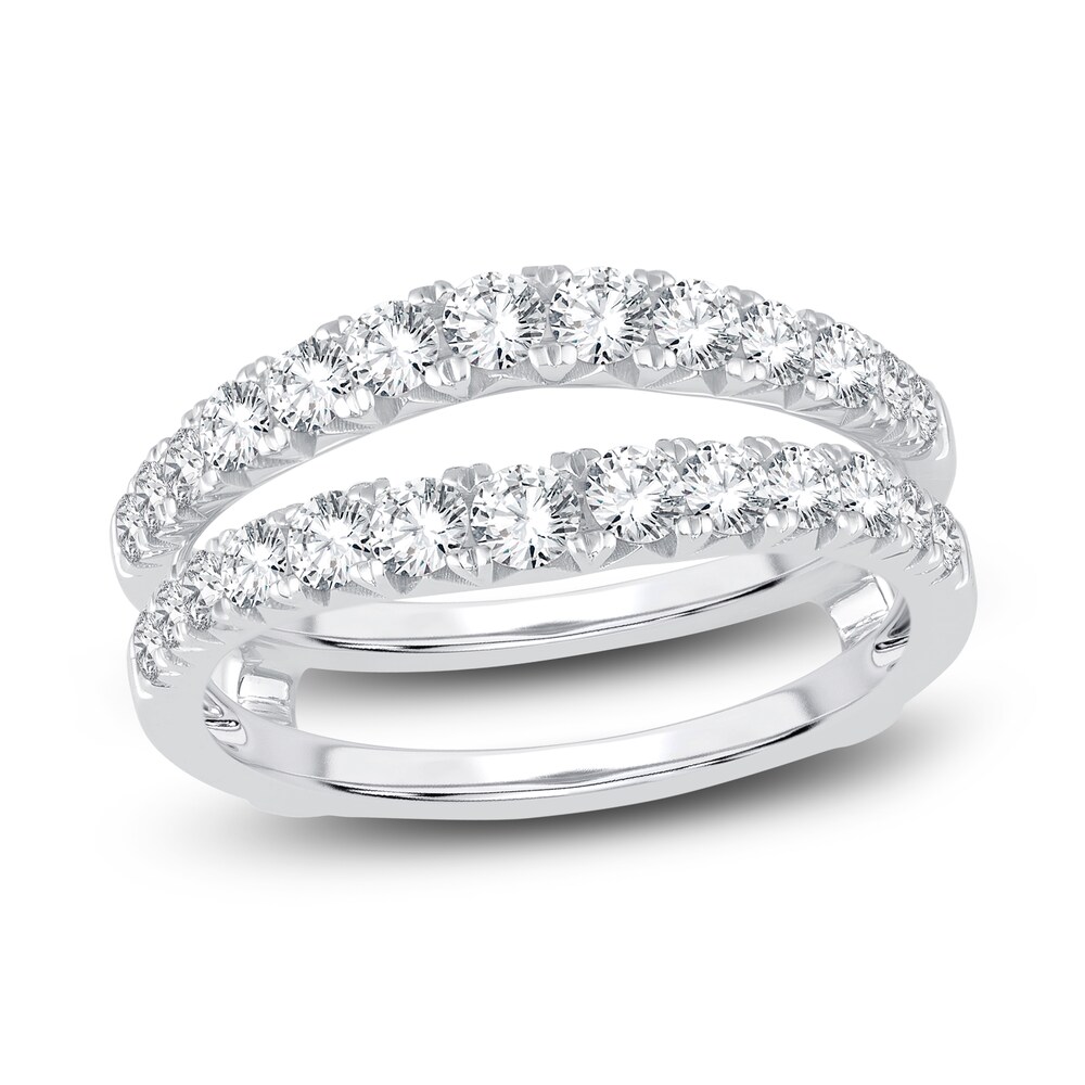 Diamond Enhancer Ring 1 ct tw Round 14K White Gold IoVxGGvh