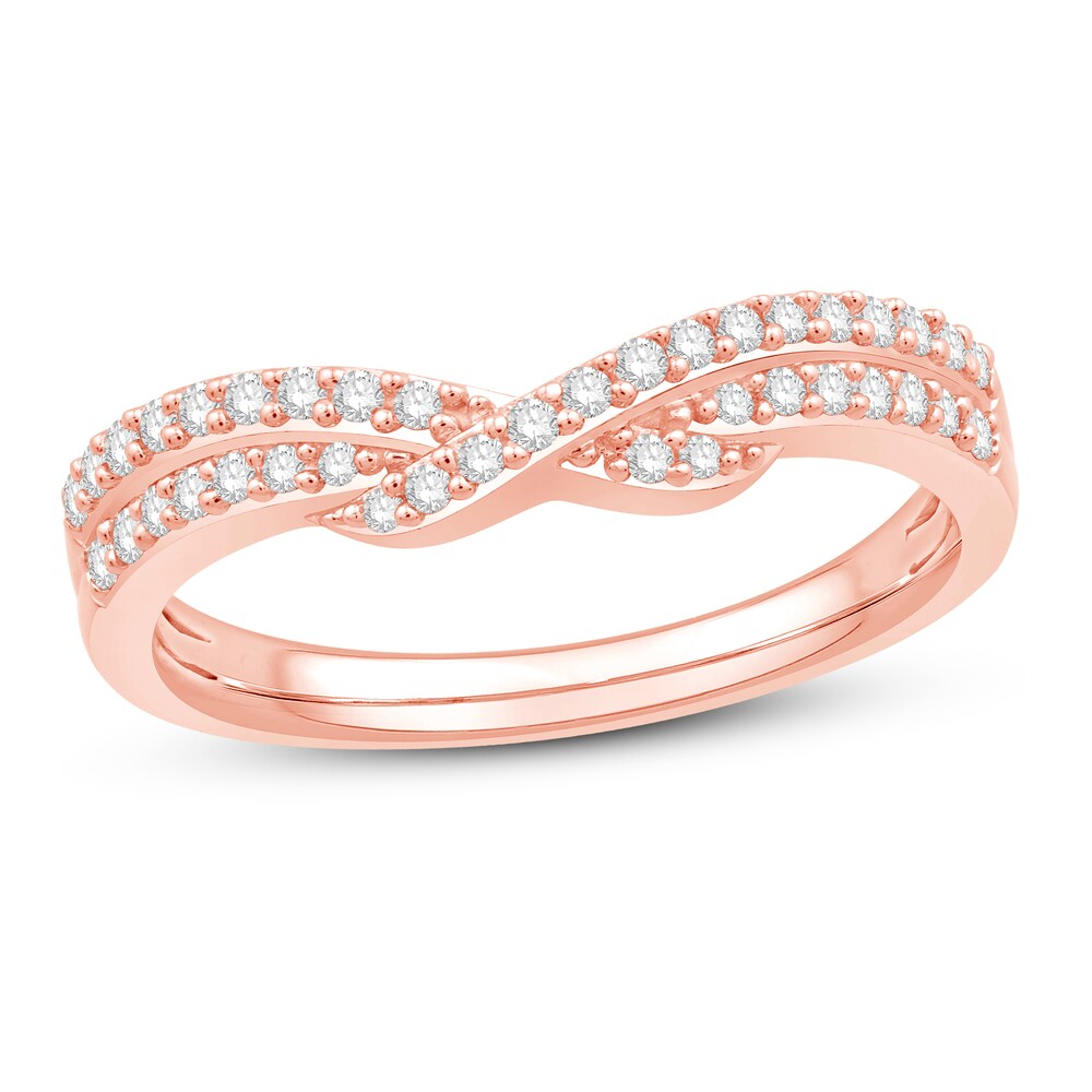 Diamond Contour Ring 1/4 ct tw Round 14K Rose Gold Iolt2qbY Diamond Contour Ring 1/4 ct tw Round 14K Rose Gold Iolt2qbY