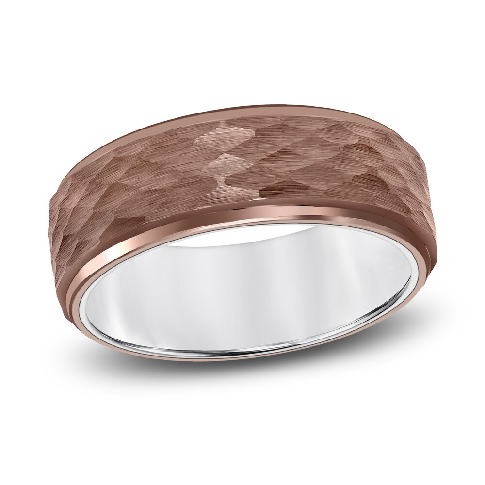 Men's Hammered Wedding Band Brown Tungsten 8.0mm IzYfYypK Men's Hammered Wedding Band Brown Tungsten 8.0mm IzYfYypK
