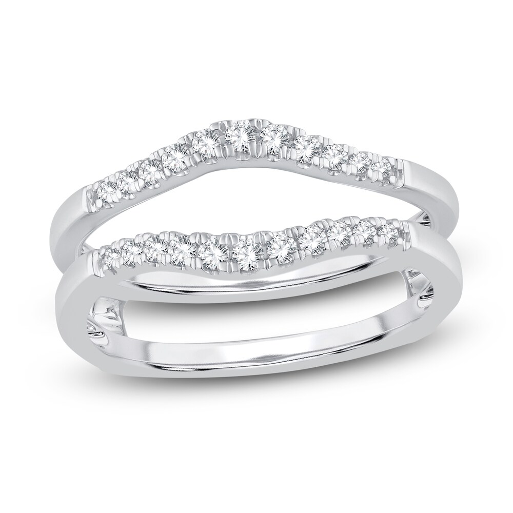 Diamond Enhancer Ring 1/5 ct tw Round 14K White Gold JDQ6rDa5 Diamond Enhancer Ring 1/5 ct tw Round 14K White Gold JDQ6rDa5