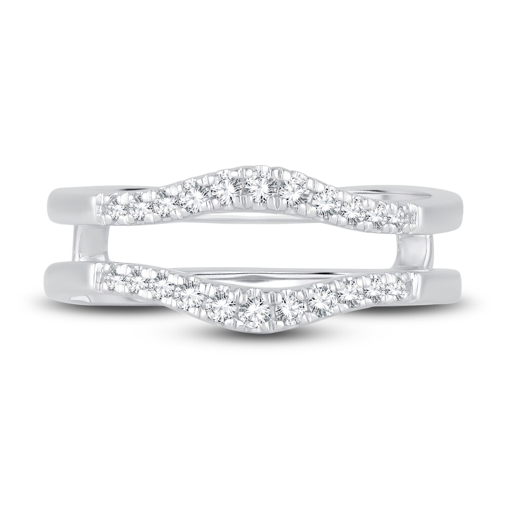 Diamond Enhancer Ring 1/5 ct tw Round 14K White Gold JDQ6rDa5 Diamond Enhancer Ring 1/5 ct tw Round 14K White Gold JDQ6rDa5