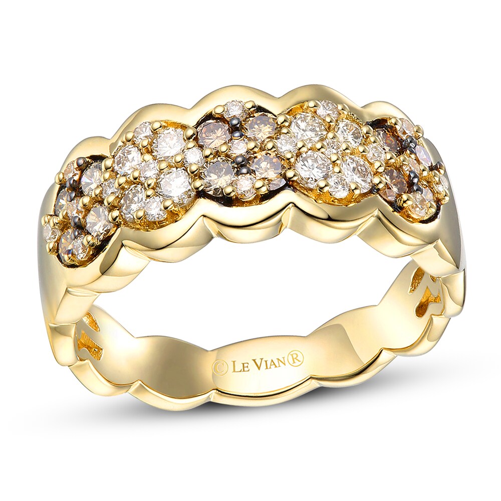 Le Vian Diamond Ring 5/8 ct tw Round 14K Honey Gold JHpCIYmq Le Vian Diamond Ring 5/8 ct tw Round 14K Honey Gold JHpCIYmq