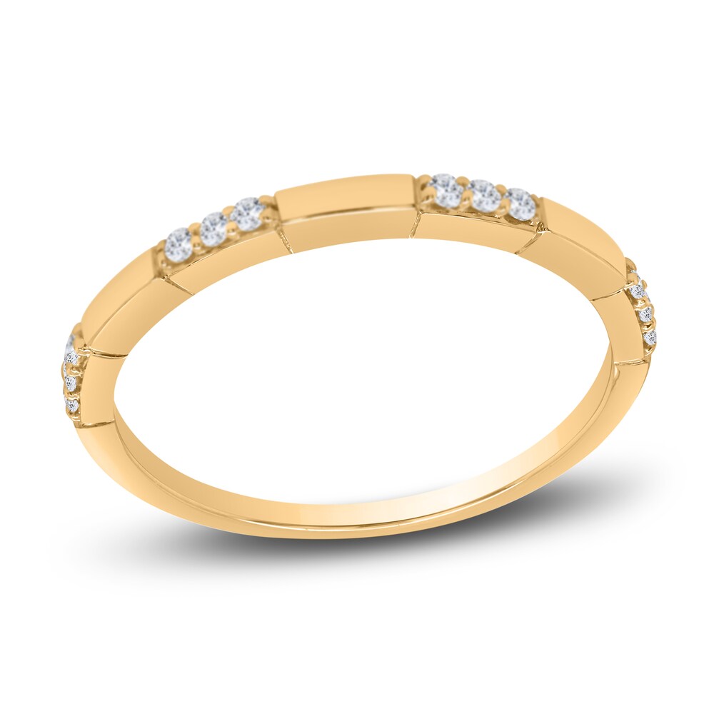 Diamond Ring 1/10 ct tw Round 10K Yellow Gold JLNhbv6m Diamond Ring 1/10 ct tw Round 10K Yellow Gold JLNhbv6m