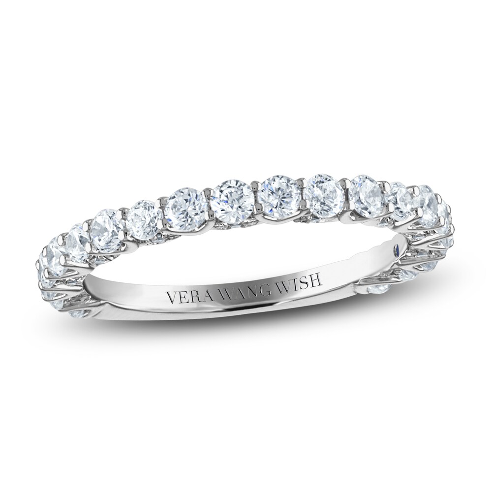 Vera Wang WISH Diamond Anniversary Band 1 ct tw Round 18K White Gold JSiFqRqu Vera Wang WISH Diamond Anniversary Band 1 ct tw Round 18K White Gold JSiFqRqu