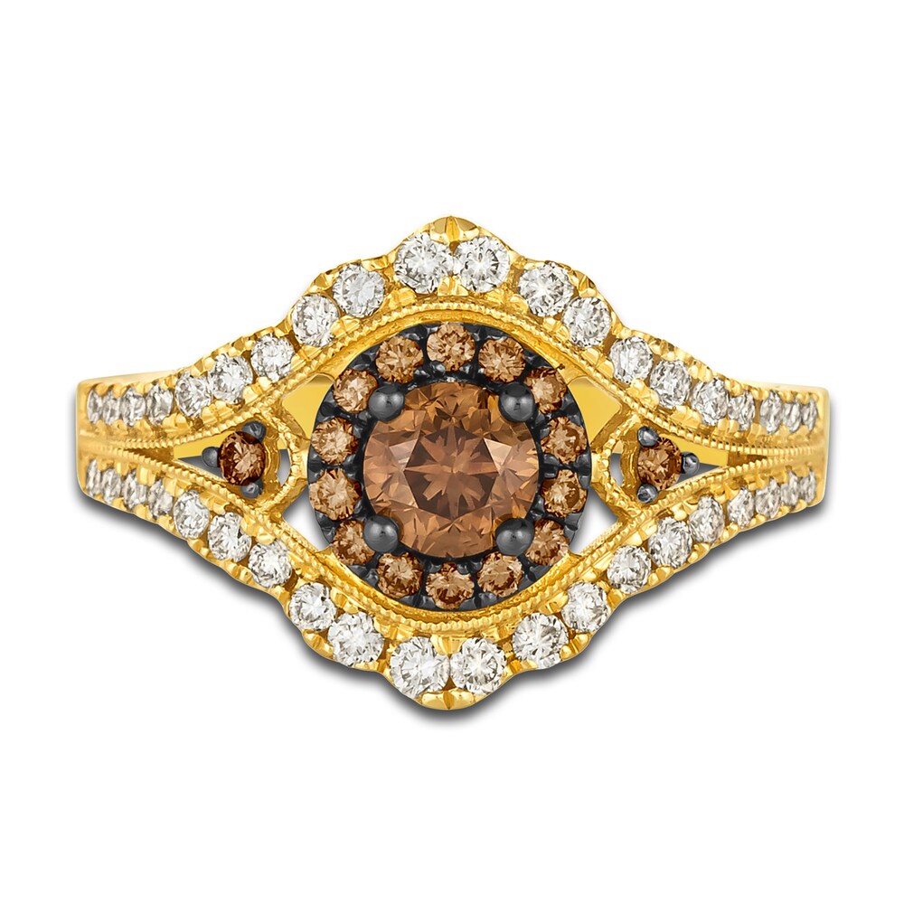 Le Vian Diamond Ring 1 ct tw Round 14K Honey Gold JcRkFJbk Le Vian Diamond Ring 1 ct tw Round 14K Honey Gold JcRkFJbk