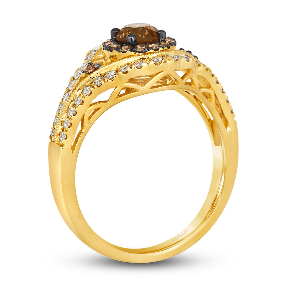 Le Vian Diamond Ring 1 ct tw Round 14K Honey Gold JcRkFJbk Le Vian Diamond Ring 1 ct tw Round 14K Honey Gold JcRkFJbk