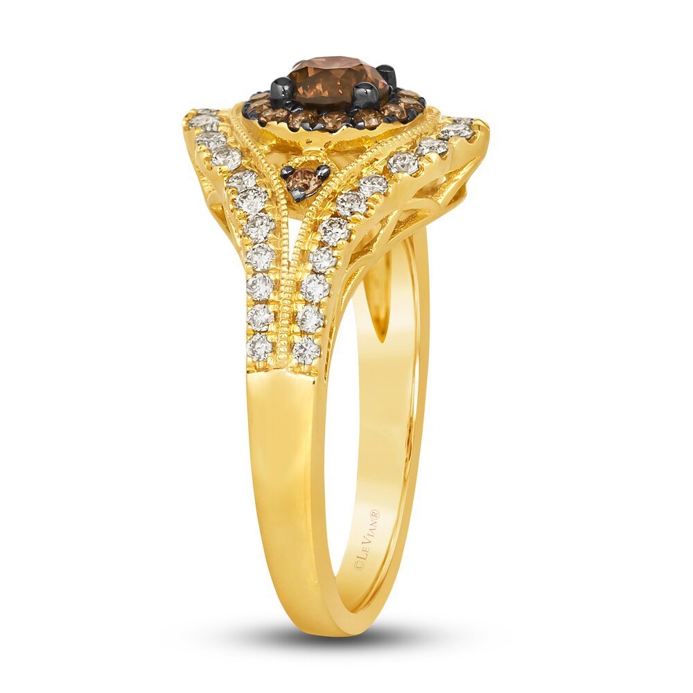 Le Vian Diamond Ring 1 ct tw Round 14K Honey Gold JcRkFJbk Le Vian Diamond Ring 1 ct tw Round 14K Honey Gold JcRkFJbk