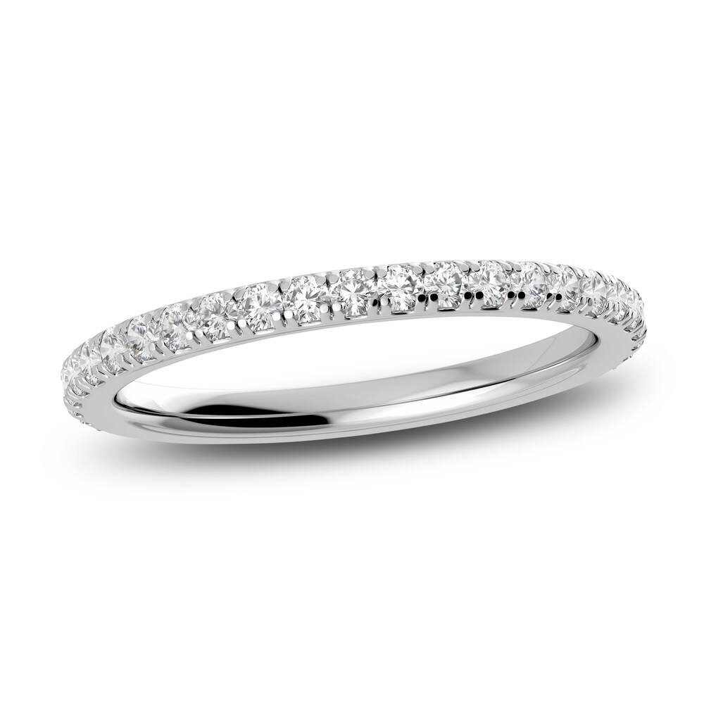 Juliette Maison Natural White Sapphire Eternity Ring 10K White Gold JhaZTT3O Juliette Maison Natural White Sapphire Eternity Ring 10K White Gold JhaZTT3O