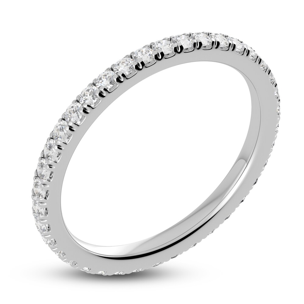 Juliette Maison Natural White Sapphire Eternity Ring 10K White Gold JhaZTT3O Juliette Maison Natural White Sapphire Eternity Ring 10K White Gold JhaZTT3O
