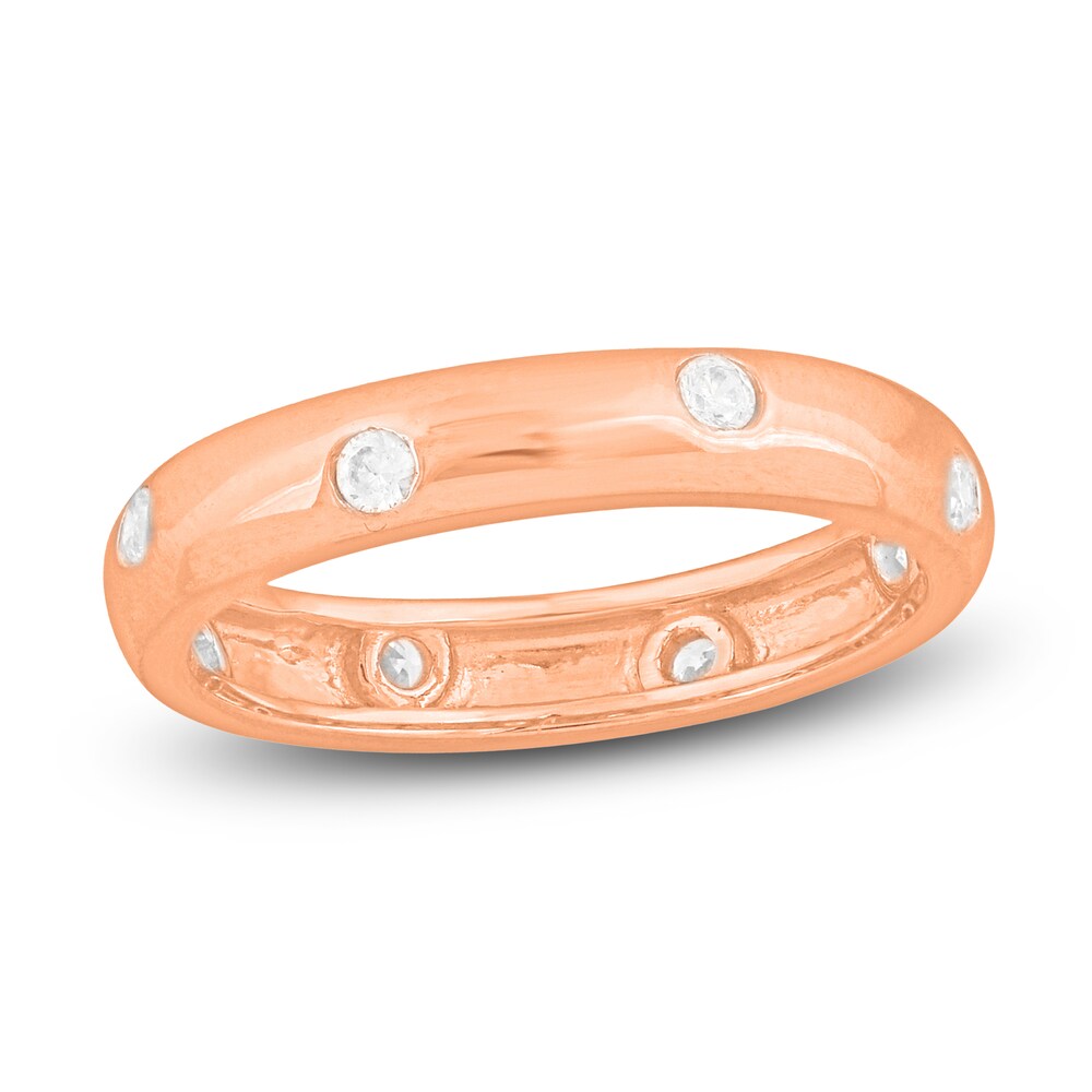 Diamond Stackable Anniversary Band 1/4 ct tw Round 14K Rose Gold K2dboYAH Diamond Stackable Anniversary Band 1/4 ct tw Round 14K Rose Gold K2dboYAH