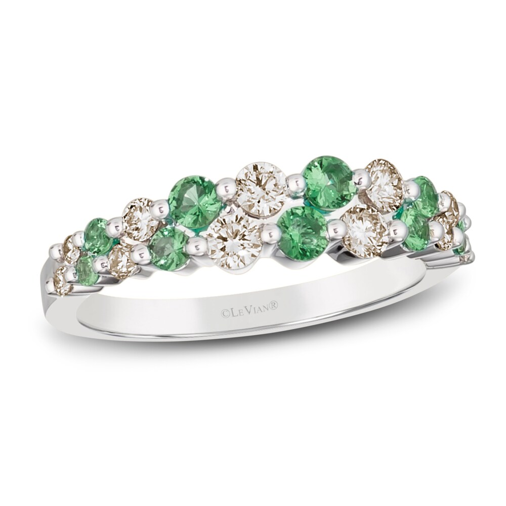 Le Vian Natural Emerald Ring 1/2 ct tw Diamonds 14K Vanilla Gold KDqF4h7Z Le Vian Natural Emerald Ring 1/2 ct tw Diamonds 14K Vanilla Gold KDqF4h7Z